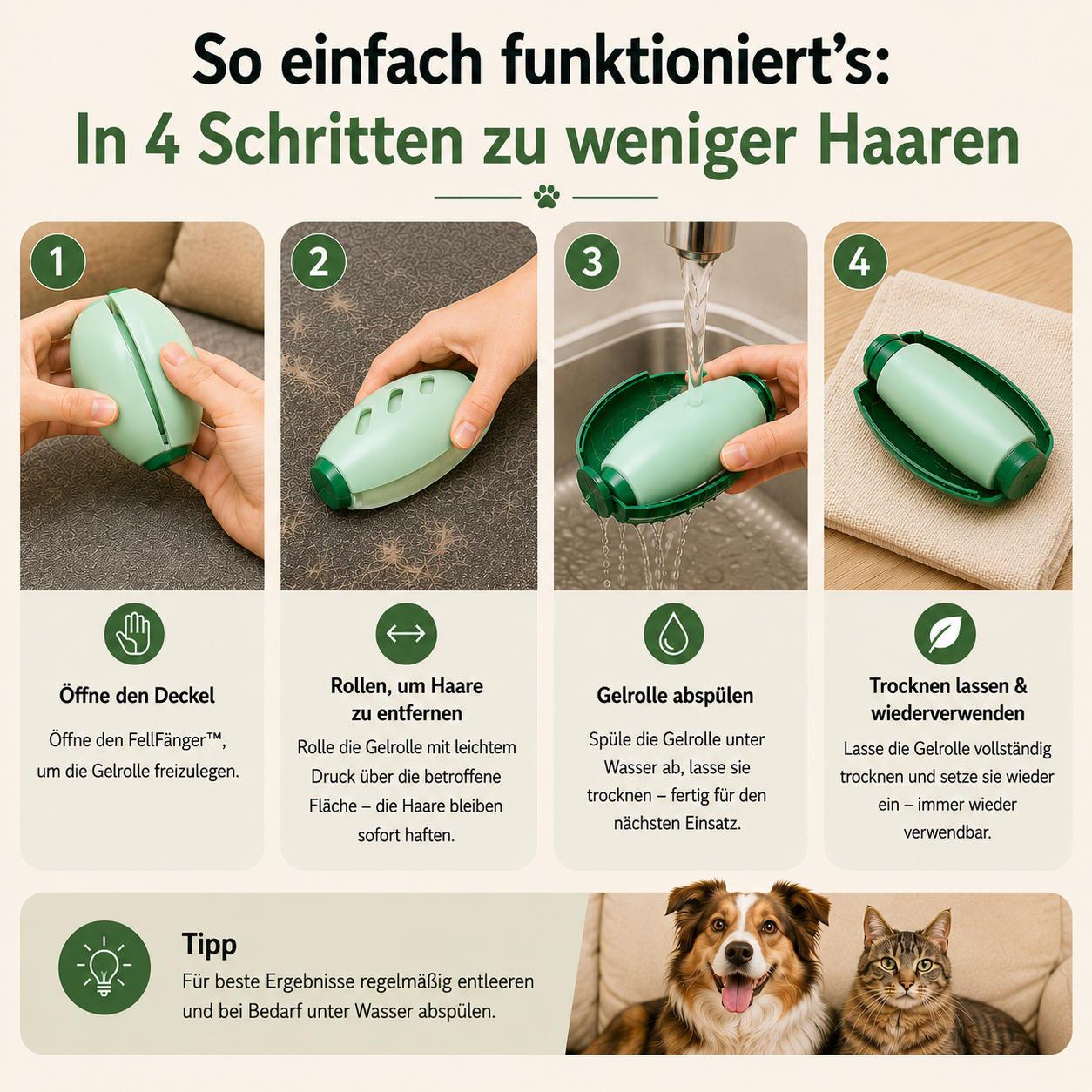 PfotenKlar FellFänger™