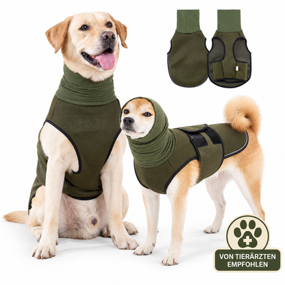 PfotenKlar RuheWeste™ 2-in-1 Beruhigungssystem für Hunde