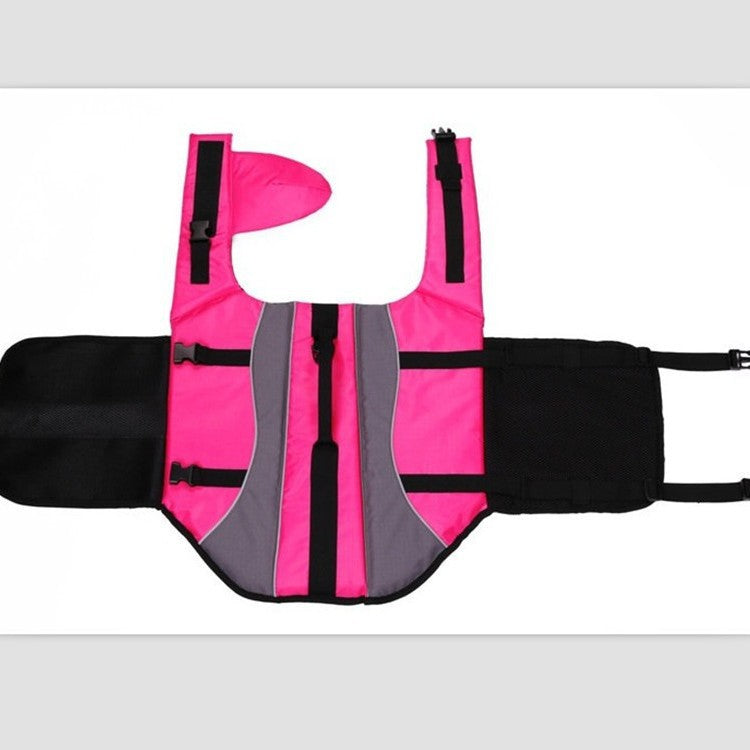 Dog life jackets, swimming suits, outdoor reflective dog swimming training suits, swimming suits, pet dogs